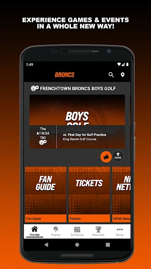 Frenchtown HS Broncs Screenshot 0