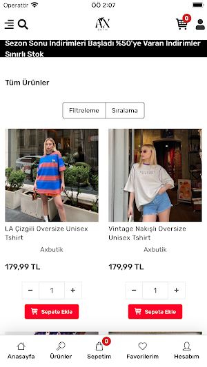 Ax Butik Screenshot 1