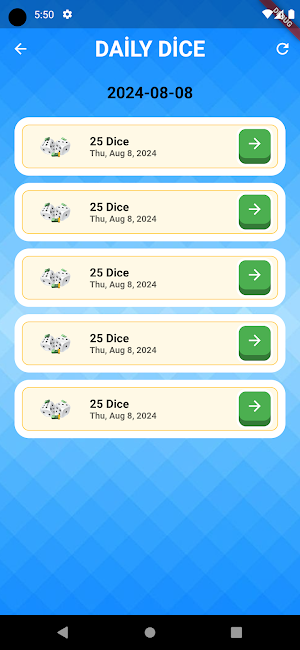 Go Link Dice - Rolls & Sticker Screenshot 1