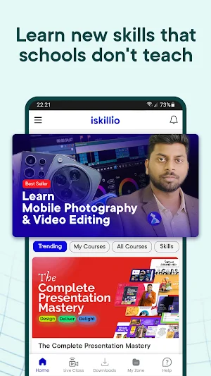 iskillio - Learn skills online Screenshot 1