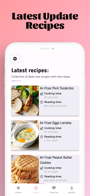 Air Fryer Recipes Screenshot 2