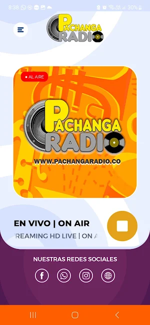 Pachanga Radio Barranquilla Screenshot 2
