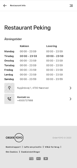 Restaurant Peking Screenshot 3