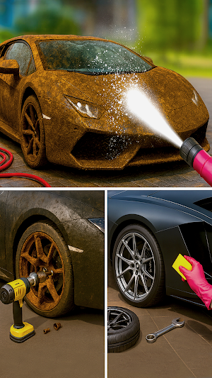 Car Detailing | Cleaning ASMR Screenshot 0