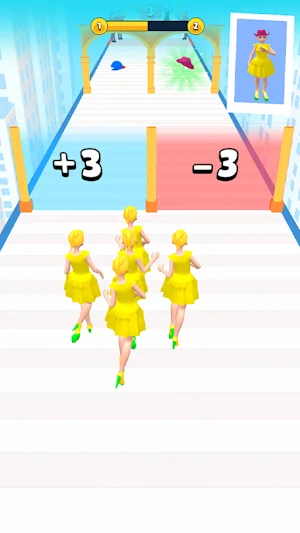 Beauty Masters 3D: Girls Runni Screenshot 1