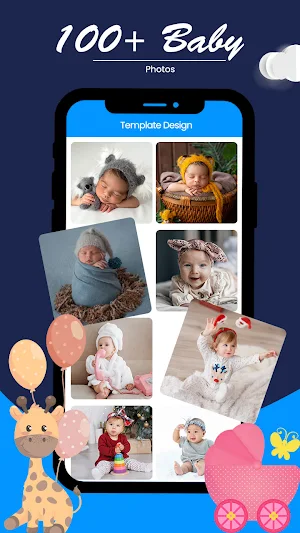 Baby story Template and editor Screenshot 0
