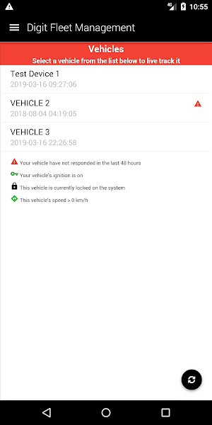 Digit Fleet Management System Screenshot 2