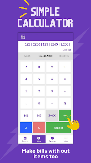 Bizli : Billing & Expense App Screenshot 1