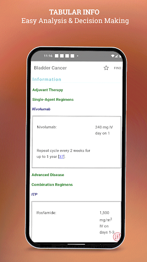 Cancer Chemotherpy Drug Manual Screenshot 3