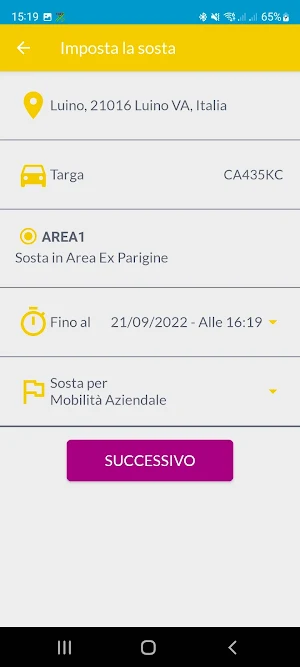 Smart Border Parking Screenshot 3