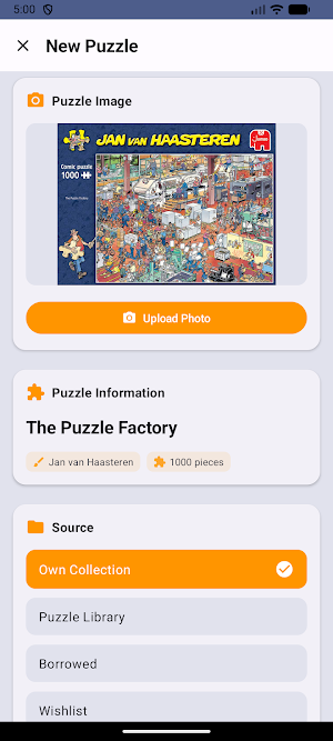 JVH Puzzle Screenshot 1