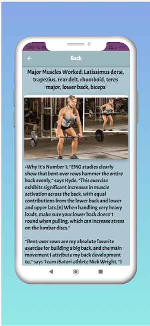 Muscle Building Workout Screenshot 3