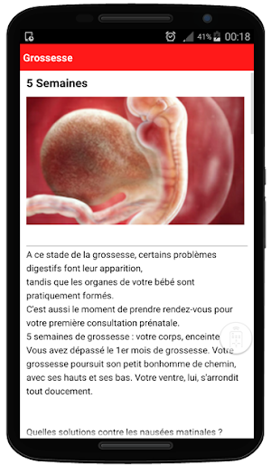 Grossesse semaine par semaine Screenshot 2