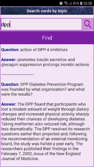 Nursing care for diabetes: Exa Screenshot 3