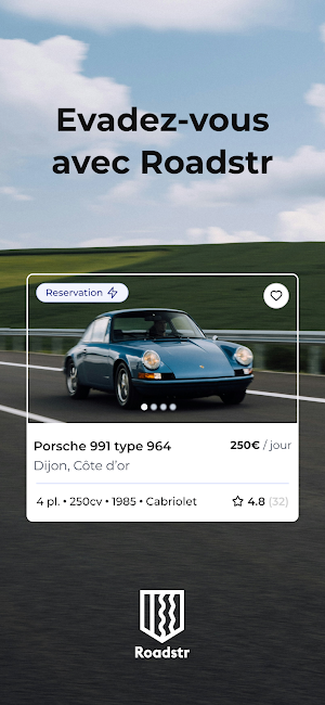 Roadstr - Location de voiture Screenshot 0