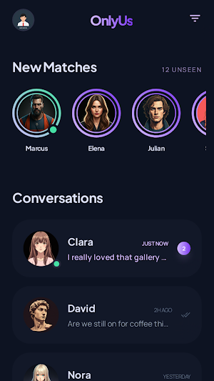OnlyUs : Dating App Screenshot 2