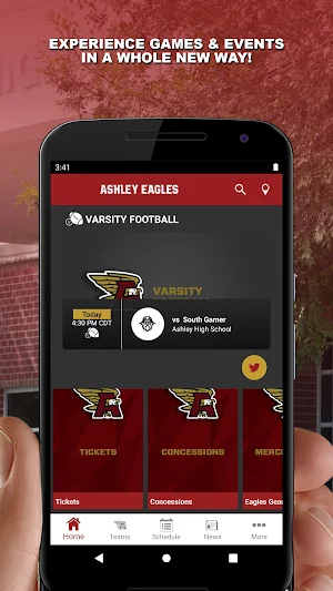 Ashley Athletics Gameday Screenshot 0