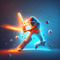 cricket game bat ball