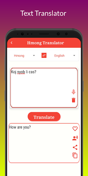 Hmong Translation Screenshot 3