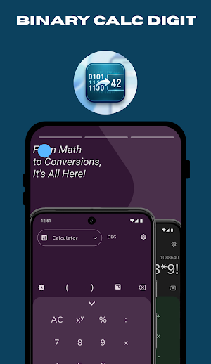 Binary Calc Digit Screenshot 3