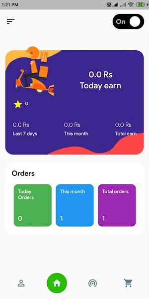 Apple Foodie Delivery App Screenshot 1