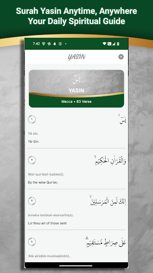 Surah Yaseen Screenshot 0