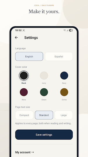 Cesca: Daily Planner Screenshot 2