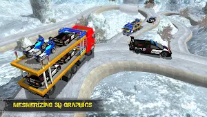 Off Road Police Transporter 3D Screenshot 3