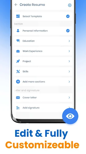 Resume Builder PDF - CV Maker Screenshot 2
