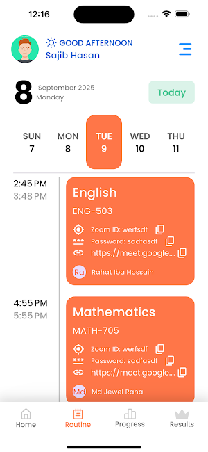 Shaheen Cadet Coaching Screenshot 1