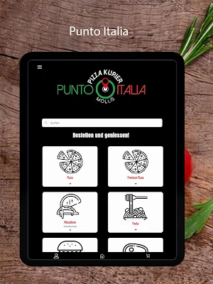 Punto Italia Pizzakurier Screenshot 2