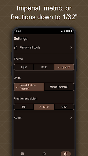 Pocket Construction Calculator Screenshot 3