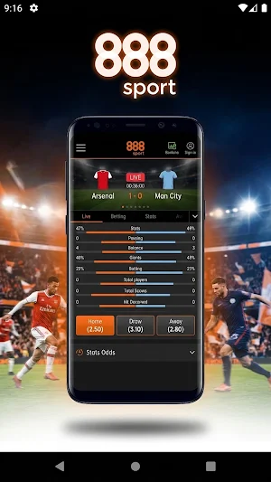 888 Sport: Sports Betting Screenshot 1