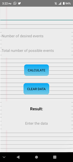 Probability Calculator Screenshot 1