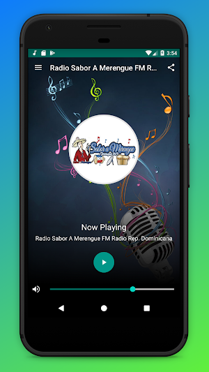 Sabor A Merengue Radio FM App Screenshot 0