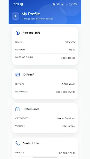 VYTHUS Workforce App Screenshot 3