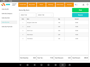 Restaurant Pos Screenshot 2