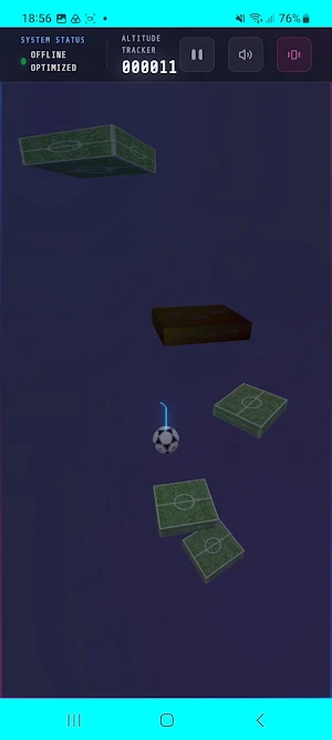 Football Jump 3D Hyper Screenshot 0