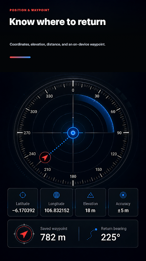 NorthStar Compass Screenshot 2