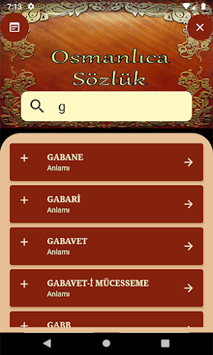 Osmanlıca Türkçe Sözlük Lügat İnternetsiz Screenshot 2
