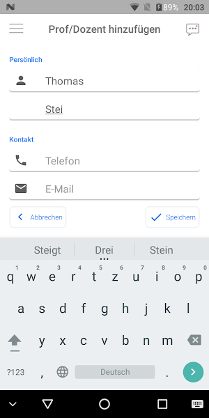 Studium Semesterplaner Studido Screenshot 1