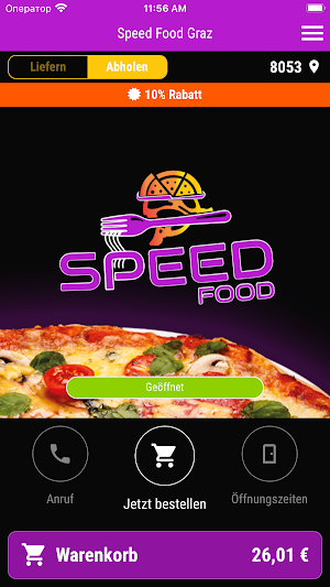 Speed Food Graz Screenshot 0