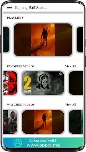 Bajrang Bali Status Video Screenshot 1