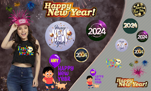New Year 2024 Photo Editor Screenshot 0