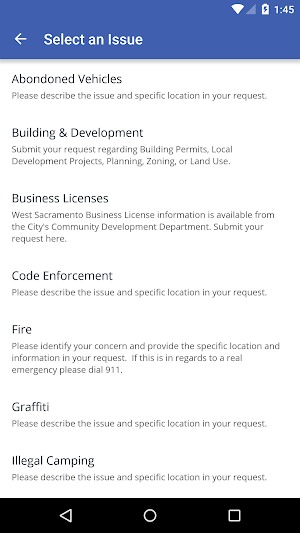 West Sacramento Connect Screenshot 3