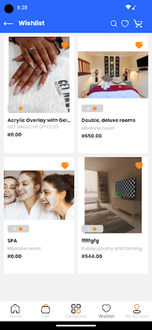 WozaWoza Online Mall Screenshot 1