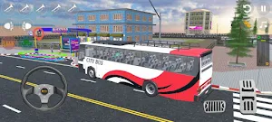 Public Bus Driving Game 3D Screenshot 1
