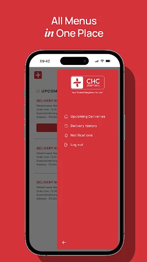 CHC Delivery Screenshot 3