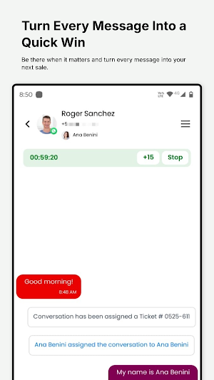 Mobile Chat Screenshot 3