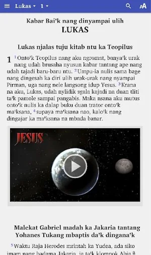 Alkitab Balangin Screenshot 0